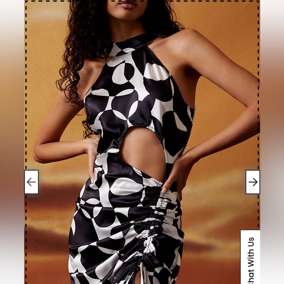 BOGO NWT SOLD OUT- Ryan Destiny Printed Summer Nights Maxi Dress size Small - Picture 3 of 4